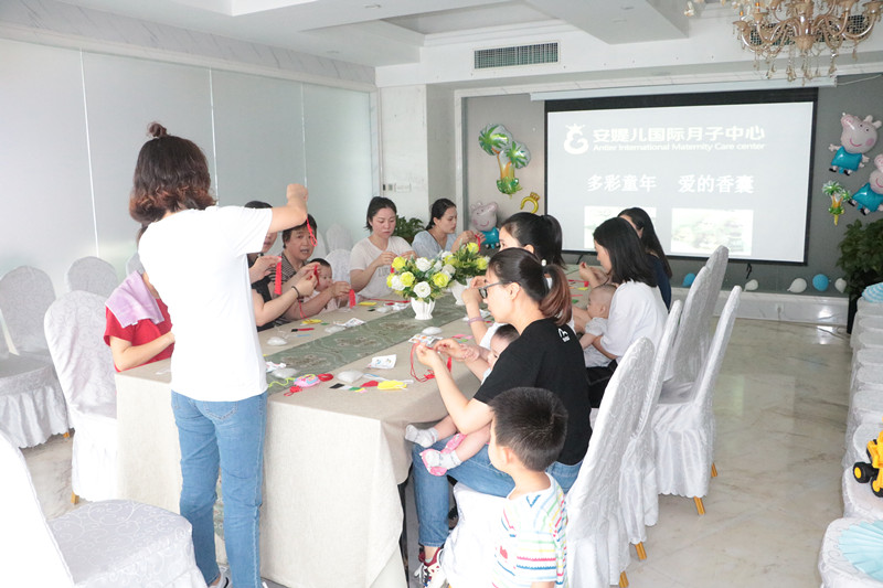 安媞国际月子中心六一活动———“多彩童年、爱的香囊”圆满结束